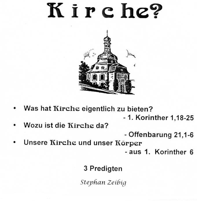 Kirche? Das verkündigte Wort